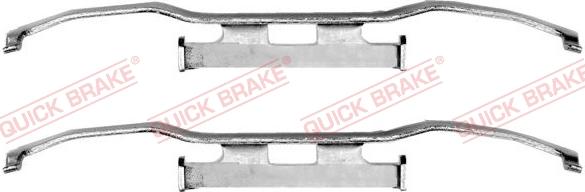 QUICK BRAKE 1091213 - Kit d'accessoires, plaquette de frein à disque cwaw.fr