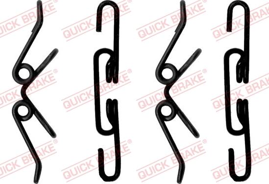 QUICK BRAKE 1091220 - Kit d'accessoires, plaquette de frein à disque cwaw.fr