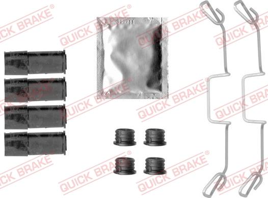 QUICK BRAKE 1091795 - Kit d'accessoires, plaquette de frein à disque cwaw.fr