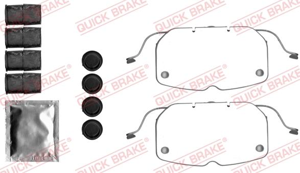 QUICK BRAKE 1091792 - Kit d'accessoires, plaquette de frein à disque cwaw.fr