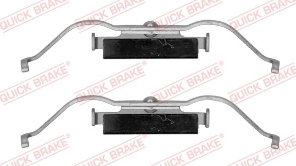 QUICK BRAKE 1091747 - Kit d'accessoires, plaquette de frein à disque cwaw.fr