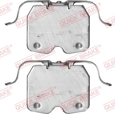 QUICK BRAKE 1091759 - Kit d'accessoires, plaquette de frein à disque cwaw.fr