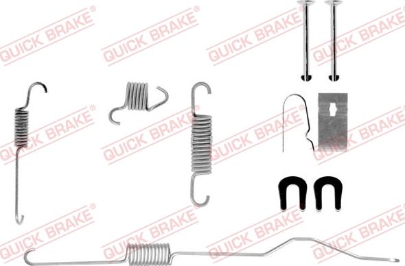 QUICK BRAKE 105-0694-1L - Kit d'accessoires, mâchoire de frein cwaw.fr