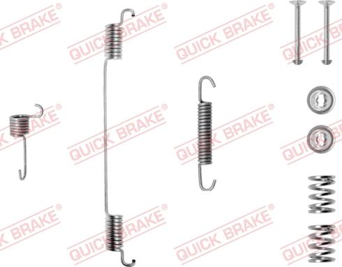 QUICK BRAKE 10506821R - Kit d'accessoires, mâchoire de frein cwaw.fr