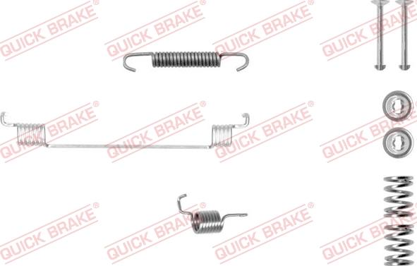 QUICK BRAKE 10506721R - Kit d'accessoires, mâchoire de frein cwaw.fr