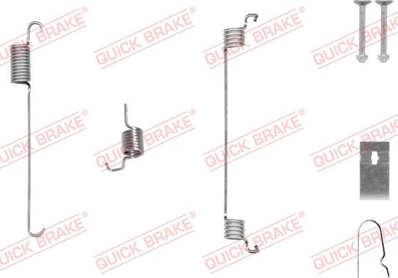 QUICK BRAKE 10500071R - Kit d'accessoires, mâchoire de frein cwaw.fr