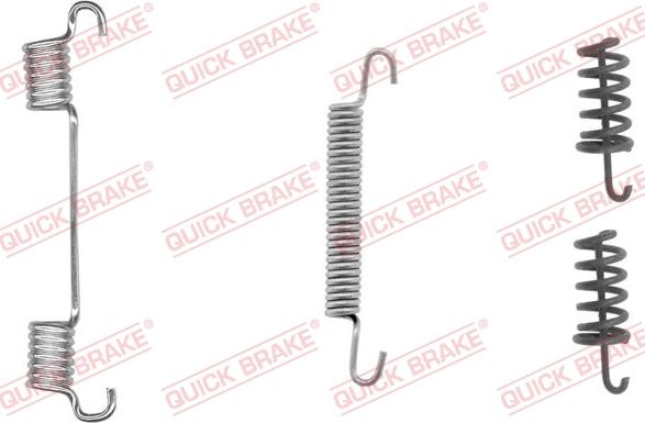 QUICK BRAKE 105-0868-1 - Kit d'accessoires, mâchoires de frein de stationnement cwaw.fr