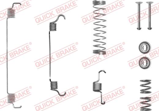 QUICK BRAKE 105-0835-1L - Kit d'accessoires, mâchoire de frein cwaw.fr