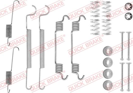 QUICK BRAKE 1050873 - Kit d'accessoires, mâchoire de frein cwaw.fr