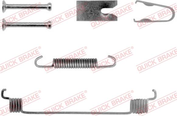 QUICK BRAKE 105-0794-1L - Kit d'accessoires, mâchoire de frein cwaw.fr