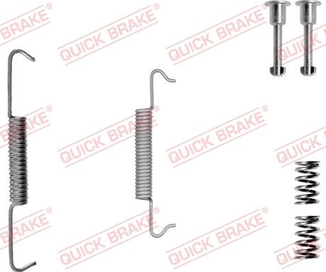 QUICK BRAKE 105-0793-1 - Kit d'accessoires, mâchoires de frein de stationnement cwaw.fr