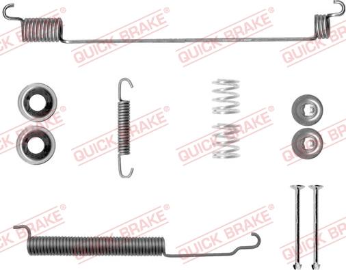 QUICK BRAKE 105-0768-1 - Kit d'accessoires, mâchoire de frein cwaw.fr