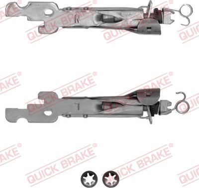 QUICK BRAKE 101 53 004 - Kit de régleurs, frein à tambour cwaw.fr