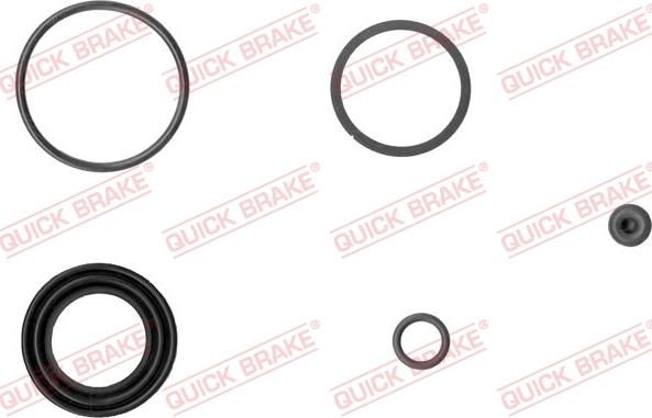 QUICK BRAKE 114-0061 - Kit de réparation, étrier de frein cwaw.fr