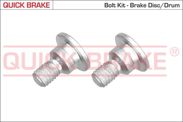 QUICK BRAKE 11660K - Kit de vis, disque de frein cwaw.fr