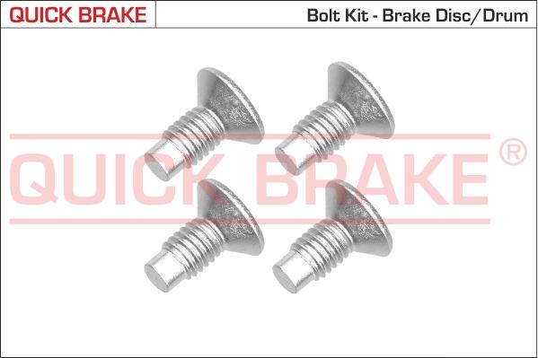 QUICK BRAKE 11663K - Kit de vis, disque de frein cwaw.fr