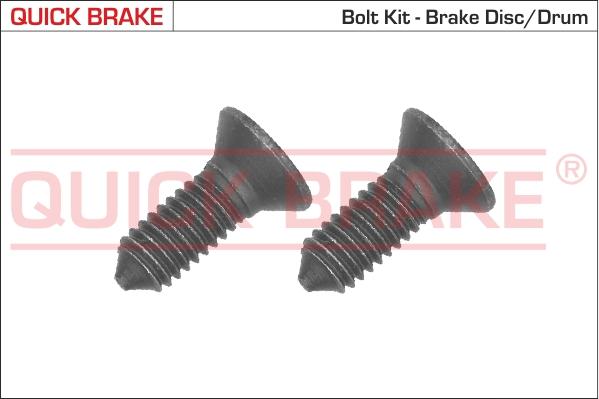 QUICK BRAKE 11667K - Kit de vis, disque de frein cwaw.fr