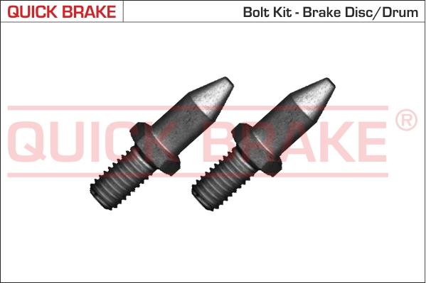 QUICK BRAKE 11674K - Kit de vis, disque de frein cwaw.fr