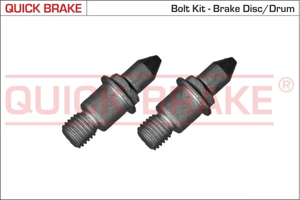 QUICK BRAKE 11677K - Kit de vis, disque de frein cwaw.fr