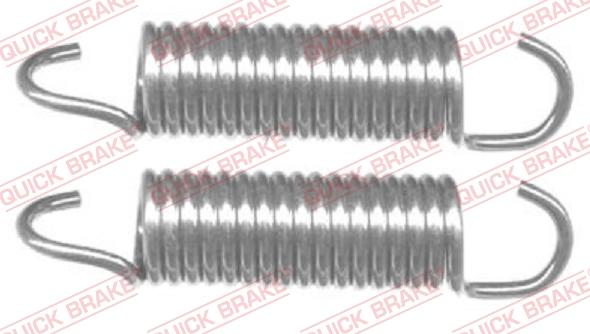 QUICK BRAKE 113-0516 - Kit de réparation, levier de frein de stationnement (étrier) cwaw.fr