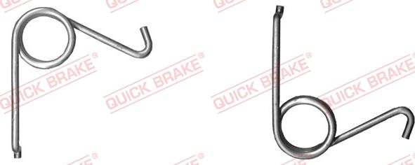 QUICK BRAKE 113-0522 - Kit de réparation, levier de frein de stationnement (étrier) cwaw.fr