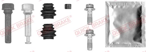 QUICK BRAKE 113-0014X - Jeu de douilles de guidage, étrier de frein cwaw.fr