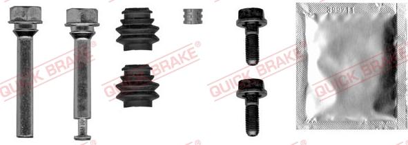 QUICK BRAKE 113-0013X - Jeu de douilles de guidage, étrier de frein cwaw.fr