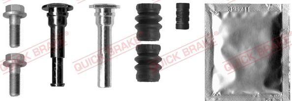 QUICK BRAKE 113-1317X - Jeu de douilles de guidage, étrier de frein cwaw.fr