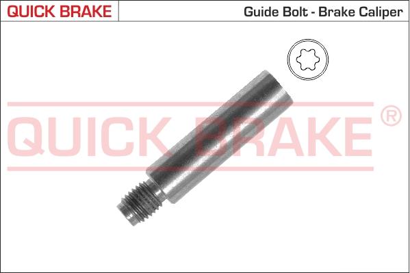 QUICK BRAKE 11201 - Boulon de guidage, étrier de frein cwaw.fr