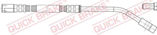 QUICK BRAKE 80.301X - Flexible de frein cwaw.fr