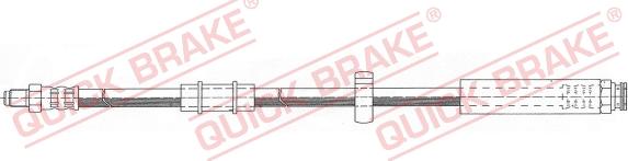 QUICK BRAKE 32.961 - Flexible de frein cwaw.fr