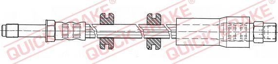 QUICK BRAKE 32.406 - Flexible de frein cwaw.fr