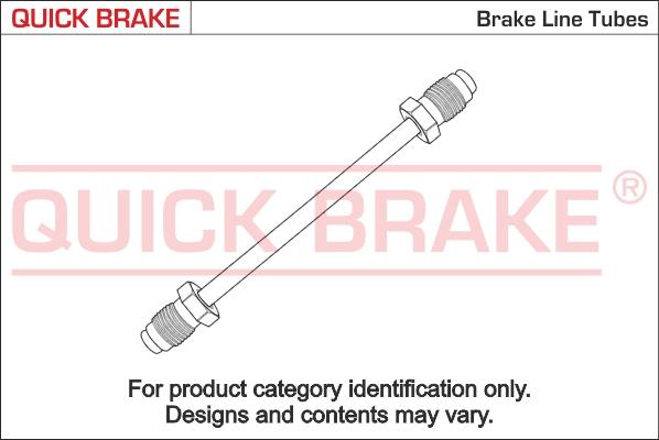 QUICK BRAKE CU-0390A-A - Conduite de frein cwaw.fr