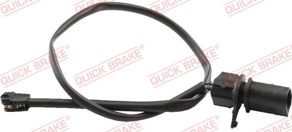 QUICK BRAKE WS 0490 A - Contact d'avertissement, usure des plaquettes de frein cwaw.fr