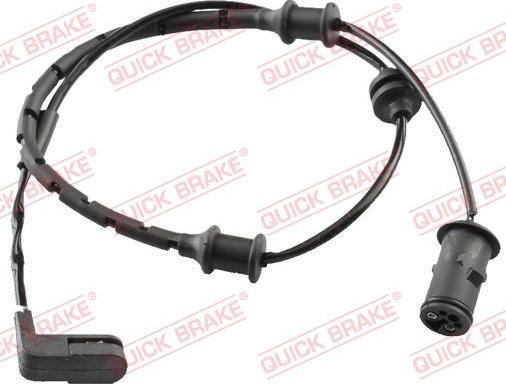 QUICK BRAKE WS 0166 B - Contact d'avertissement, usure des plaquettes de frein cwaw.fr