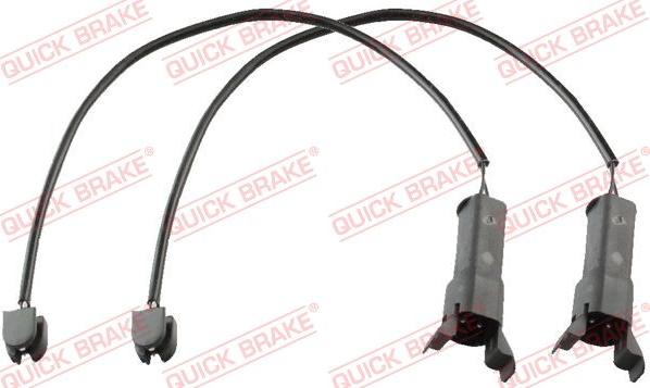 QUICK BRAKE WS 0109 A - Contact d'avertissement, usure des plaquettes de frein cwaw.fr