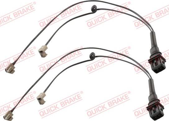 QUICK BRAKE WS 0189 A - Contact d'avertissement, usure des plaquettes de frein cwaw.fr