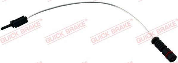 QUICK BRAKE WS 0182 B - Contact d'avertissement, usure des plaquettes de frein cwaw.fr