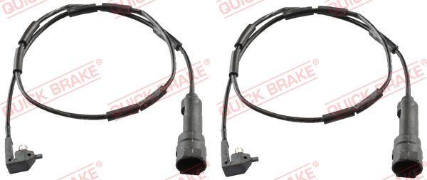 QUICK BRAKE WS 0129 A - Contact d'avertissement, usure des plaquettes de frein cwaw.fr