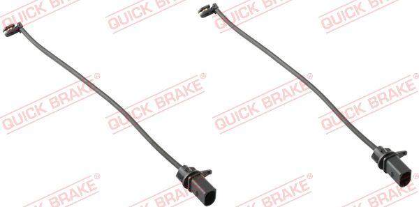 QUICK BRAKE WS 0302 A - Contact d'avertissement, usure des plaquettes de frein cwaw.fr