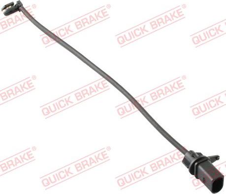 QUICK BRAKE WS 0302 B - Contact d'avertissement, usure des plaquettes de frein cwaw.fr