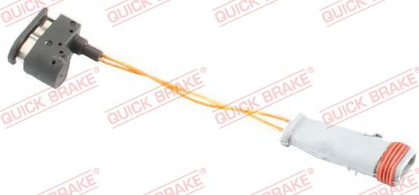 QUICK BRAKE WS 0385 A - Contact d'avertissement, usure des plaquettes de frein cwaw.fr