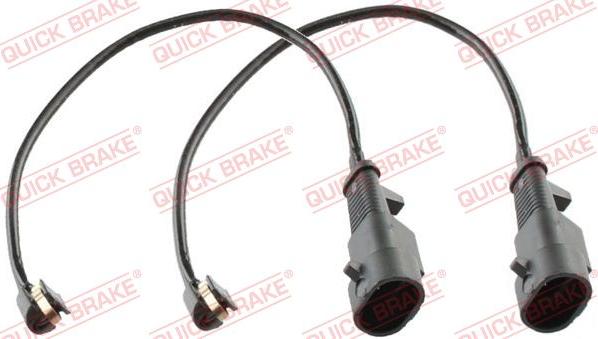 QUICK BRAKE WS 0323 A - Contact d'avertissement, usure des plaquettes de frein cwaw.fr