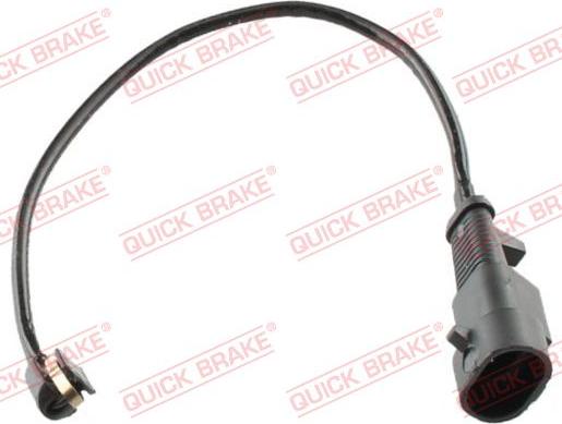 QUICK BRAKE WS 0323 B - Contact d'avertissement, usure des plaquettes de frein cwaw.fr