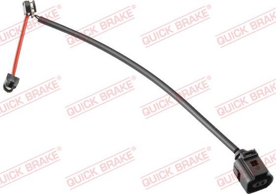 QUICK BRAKE WS 0374 B - Contact d'avertissement, usure des plaquettes de frein cwaw.fr