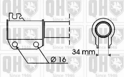 Quinton Hazell 178450 - Amortisseur cwaw.fr