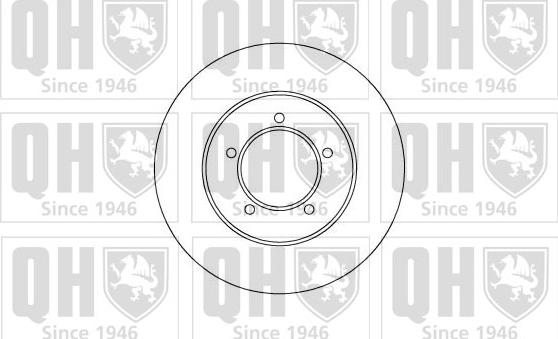 Quinton Hazell BDC4944 - Disque de frein cwaw.fr