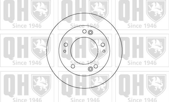 Quinton Hazell BDC4940 - Disque de frein cwaw.fr