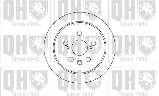 Quinton Hazell BDC4919 - Disque de frein cwaw.fr