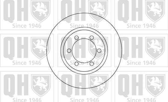 Quinton Hazell BDC4980 - Disque de frein cwaw.fr